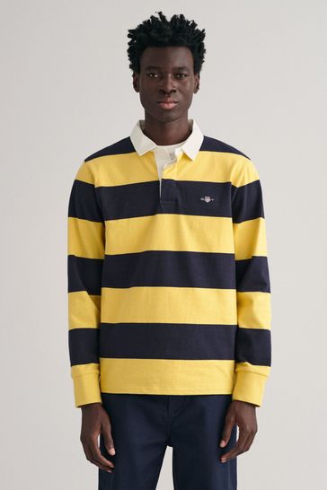 GANT Shield Barstripe Rugby Shirt