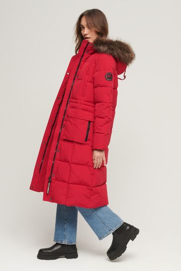 Superdry red everest coat new arrivals
