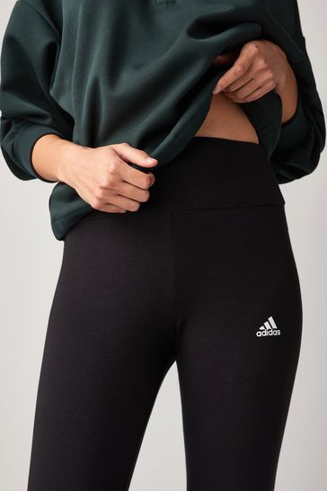 adidas Women's Essentials High-Waisted Logo Leggings, Preloved Fig at   Women's Clothing store