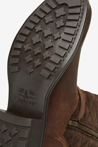 barbour sienna boots brown