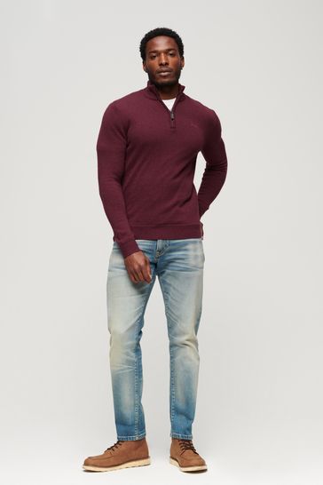 Superdry online red jumper