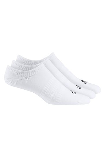 adidas white sock trainers