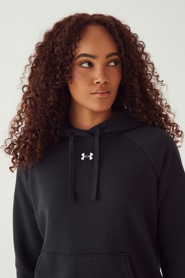 Black under armour zip up discount