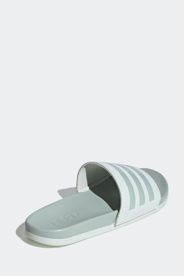 Buy adidas Green Sportswear Adult Adilette Comfort Slides from