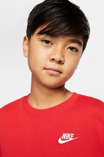 All red nike on sale shirt