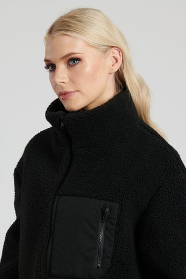 Borg discount midi coat