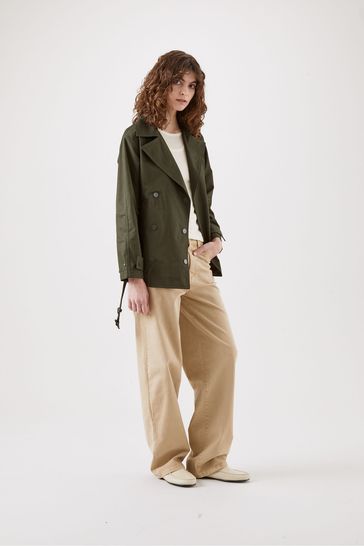 Petite short deals trench coat