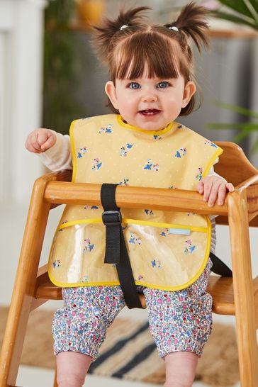 JoJo Maman B b Yellow Bird Deluxe Sleeveless Bib