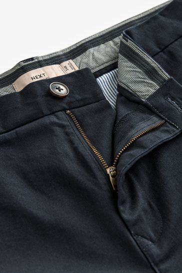 Next mens navy trousers online