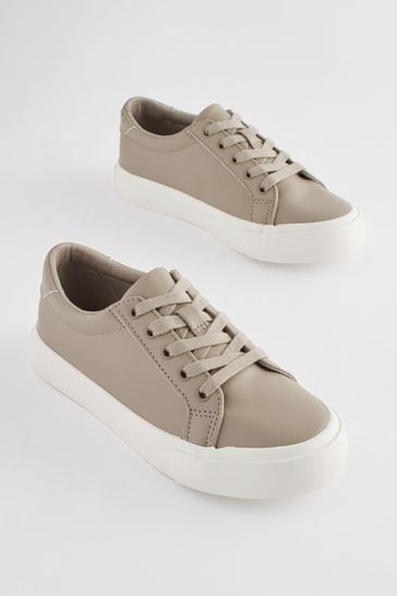 Buy Neutral Lace Up Shoes from Next Canada