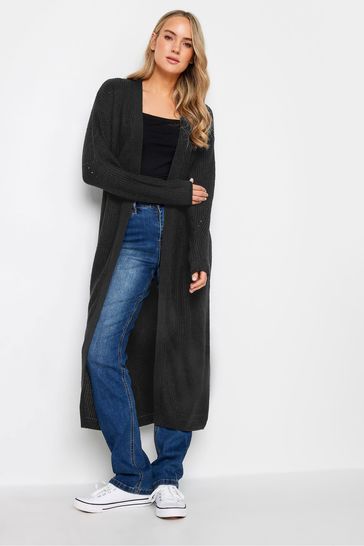 Tall black cardigan shop