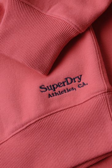 Superdry sweatshirt pink outlet