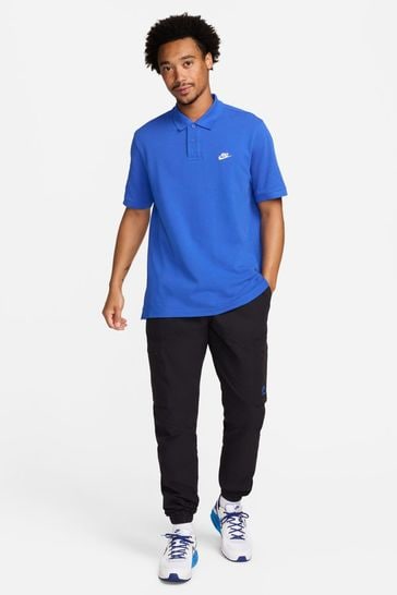 Royal blue nike polo store