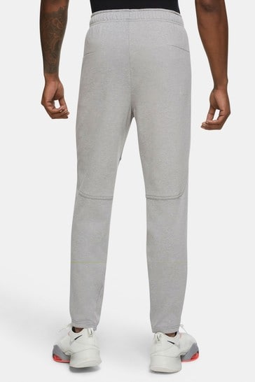 nike colour block joggers grey