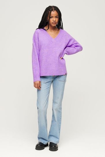 Oversize v neck online jumper