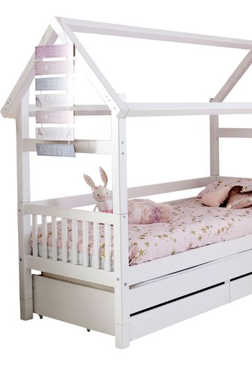 Cot size top trundle bed