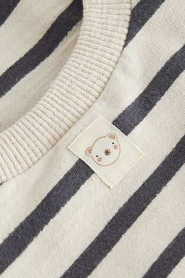 Buy Black White Relaxed Fit Sweater And Leggings Set 3mths 7yrs