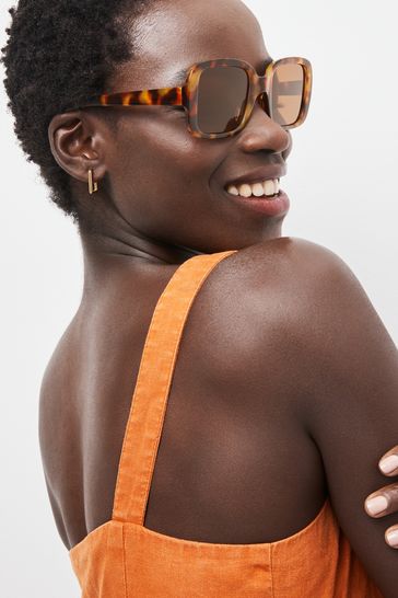 Polarised 2025 tortoiseshell sunglasses