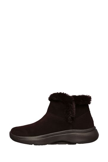 Buy Skechers Chocolate Brown Go Walk Artch Fit Cherish Womens