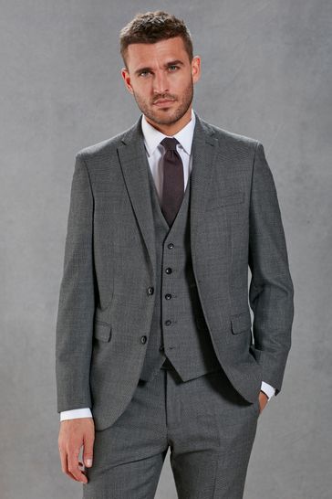 Calvin klein birdseye suit discount