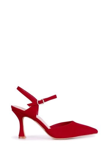 Buy Linzi Red Natalia Open Back Stiletto Court Heels from Next Canada