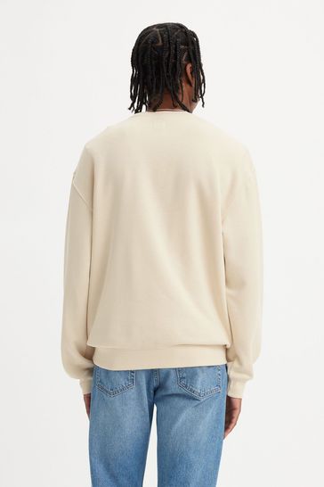 Nude crewneck sweatshirt top