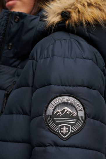 Superdry fluffy top jacket