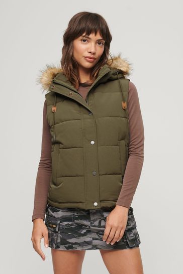 Superdry puffer vest cheap
