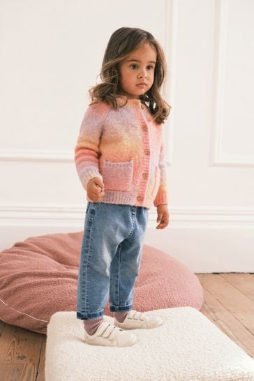 Baby girl top lilac cardigan