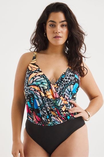 Blouson swimsuit deals plus size uk