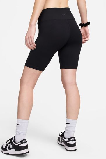 Buy Nike Black One Dri FIT High Waisted 8 Cycling Shorts from Next Netherlands
