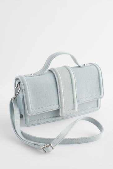 Buy Denim Mini Handheld Cross Body Bag from Next Netherlands