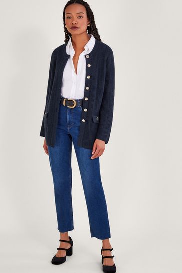 Monsoon blue cardigan outlet