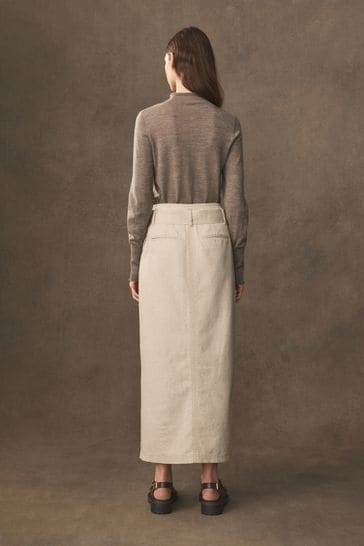Next 2025 beige skirt