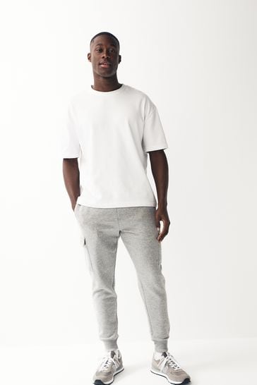 Gray cargo joggers sale