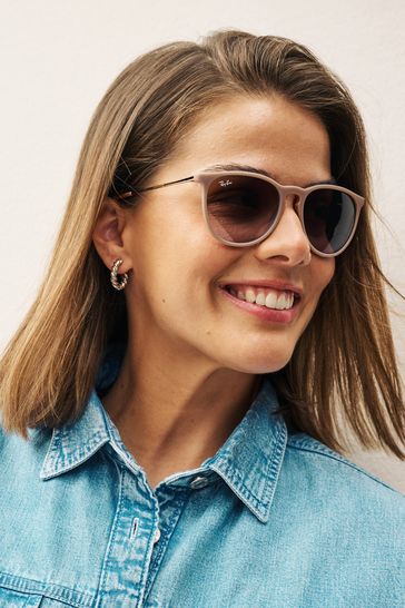 Ray ban erika matte black discount