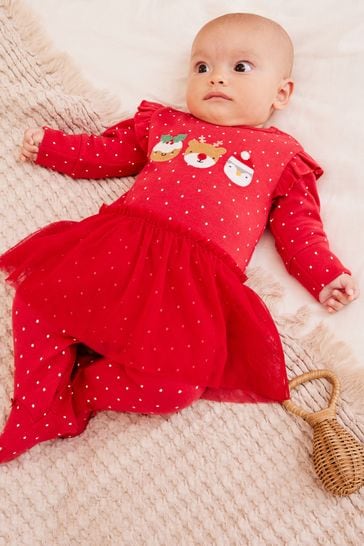 Tutu rouge bebe hot sale