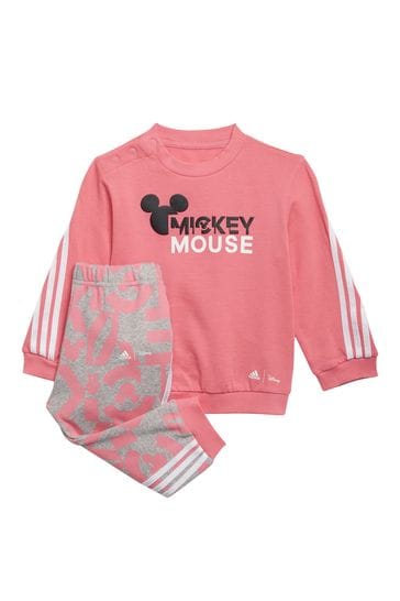 adidas Infant Pink Disney Tracksuit