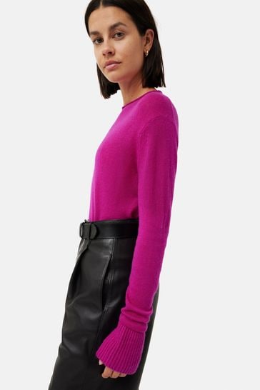Jigsaw pink jumper cheap