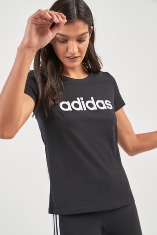 adidas essential linear tee