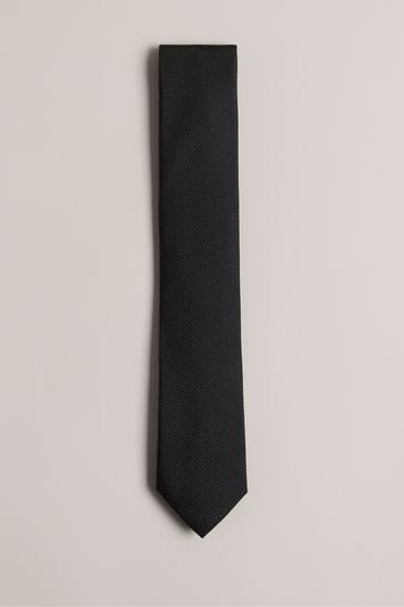 Ted Baker Phillo Textured Silk Red Tie