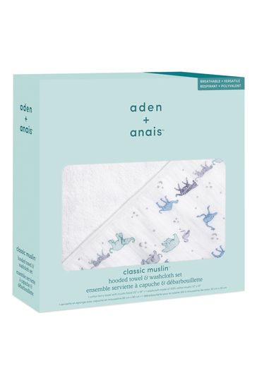 Aden and anais towel set on sale