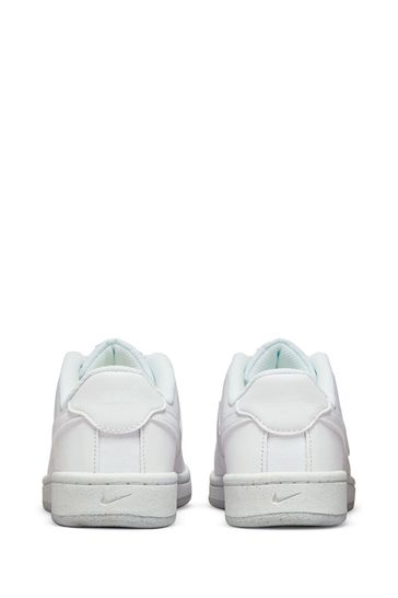 Nike white clearance sole trainers