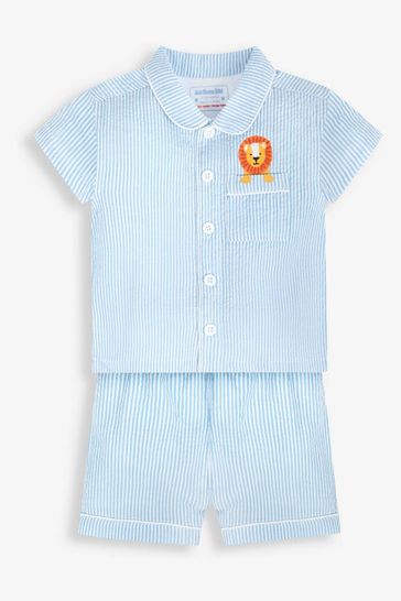 Buy JoJo Maman B b Blue Woven Pyjamas from Next Poland