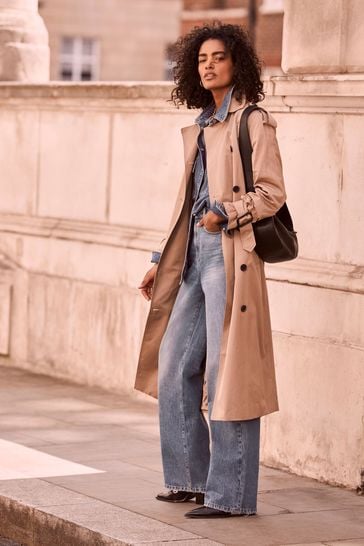 Mint velvet top trench coat