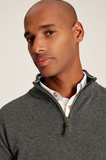 3 quarter shop zip jumper mens