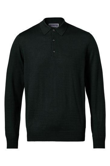 Merino polo neck clearance