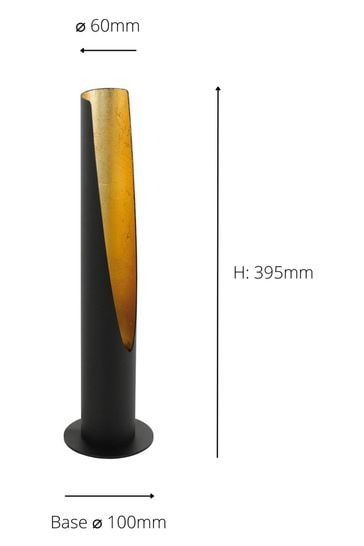 Eglo Black Barbotto Table Lamp