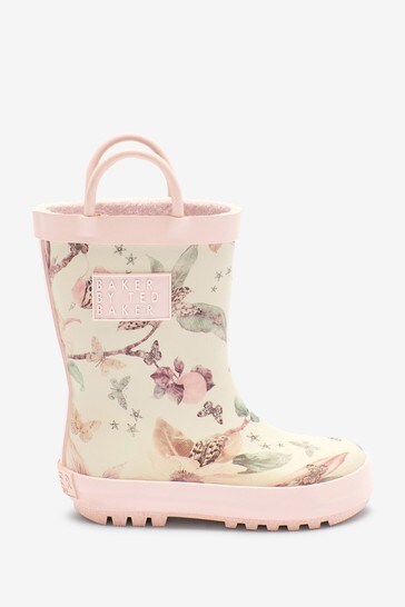 Baker by Ted Baker Pink Floral Wellies