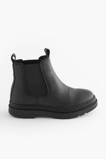 Buy Black Chelsea Boots from Next Luxembourg